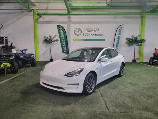 Tesla Model 3 2019 2019 Blanc