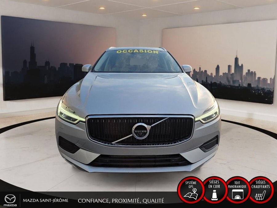 2019 Volvo XC60 T6 Momentum | TOIT OUVRANT | CUIR | AWD | Grey