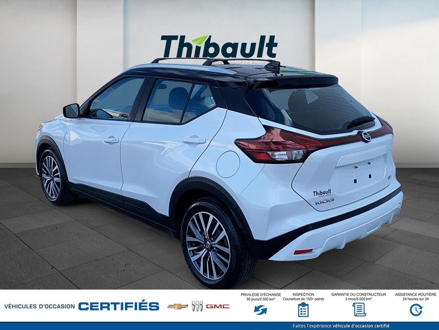 NISSAN KICKS SV SV TA 2021 Blanc