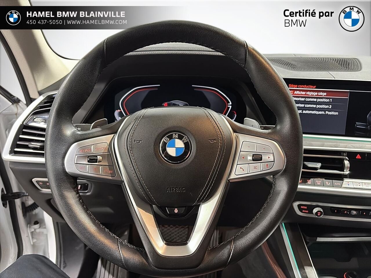 BMW X7 xDrive40i véhicule d'activités sportives 2022 Blanc Blainville - photo #11