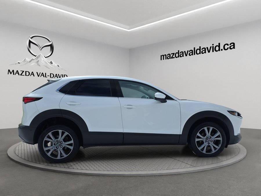 2021 Mazda CX-30 GT AWD, Sièges en cuir, Volant chauffant, Toit ouvrant White