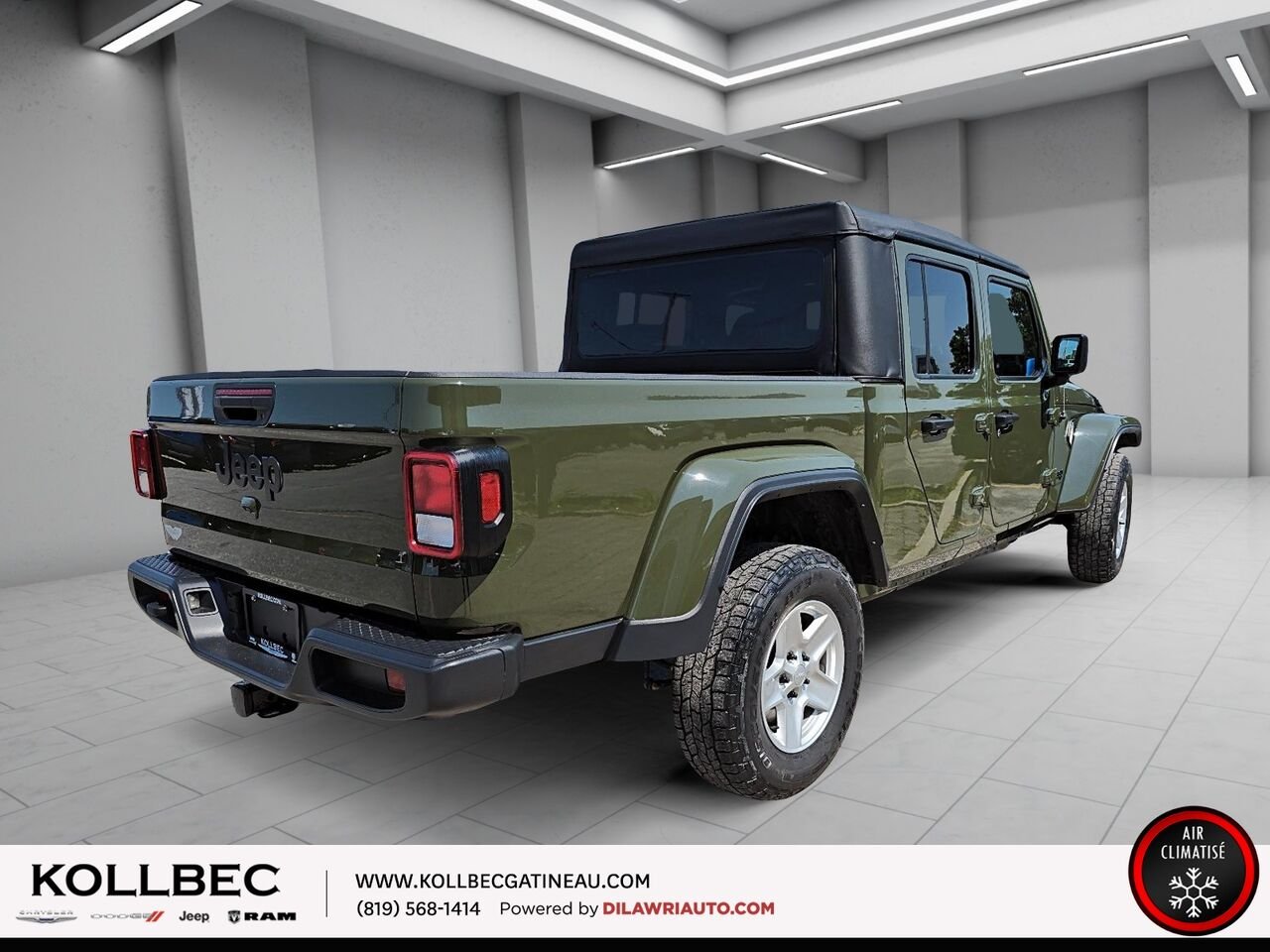 2022 JEEP GLADIATOR Sport S 4x4 Green Ottawa & Gatineau - photo #14