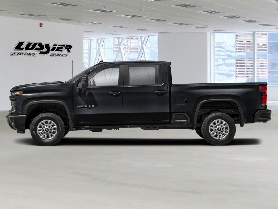 Chevrolet Silverado 2500HD Custom cabine multiplace 4RM 159 po 2026 Noir