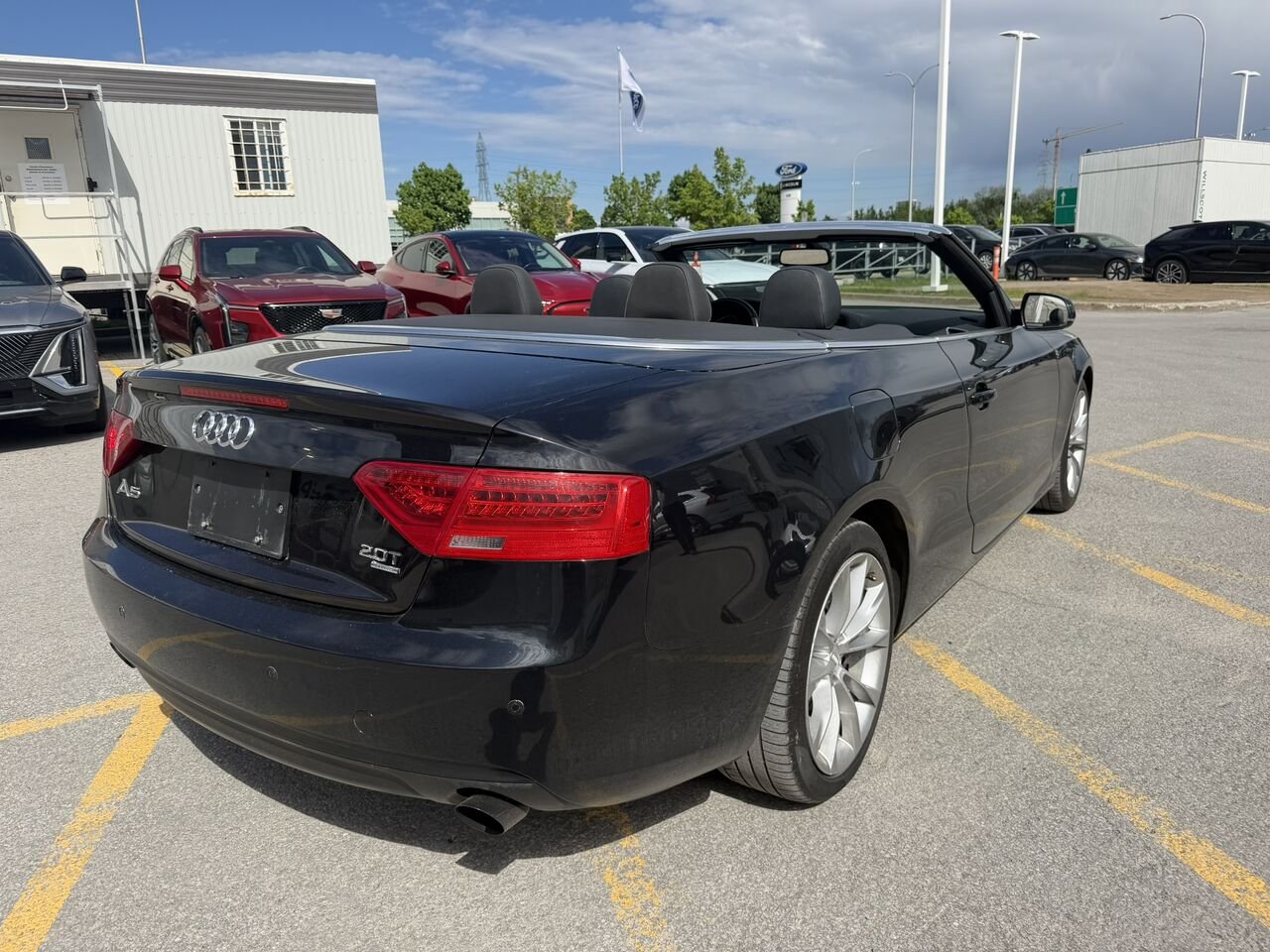 Audi A5 Décapotable PREMIUIM PLUS QUATTRO 2013 Noir Laval - photo #10