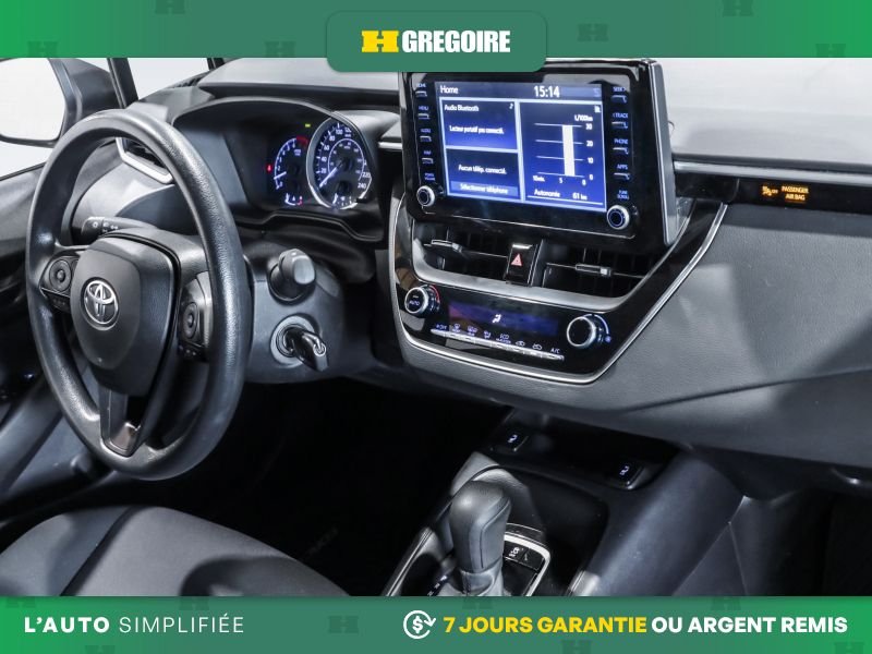 Toyota Corolla 727157A | LE AUTO AC GR ELEC CAM RECULE BLUETOOTH 2022 Argent Laval - photo #24