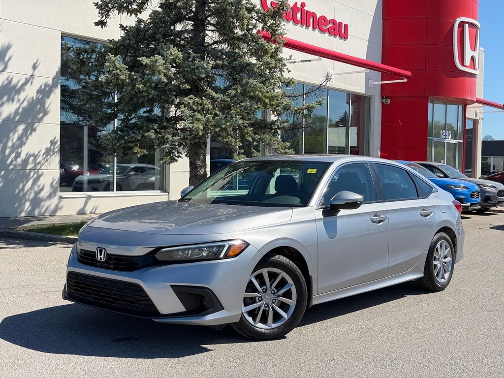2024 Honda Civic Sedan EX CVT Silver Gatineau - photo #7