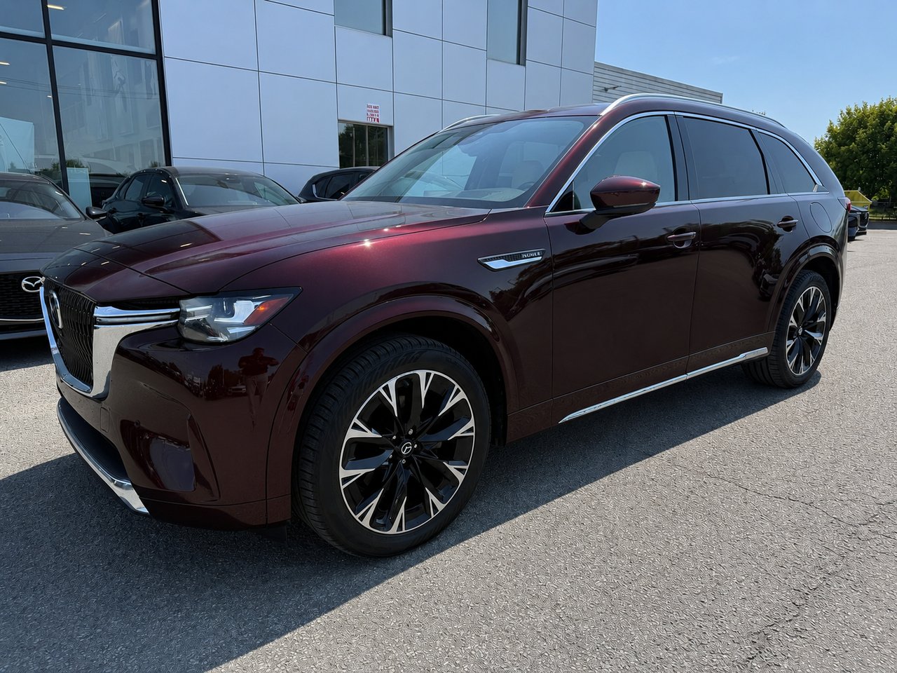 Mazda CX-90 hybride léger Signature 2024 Rouge Châteauguay - photo #2