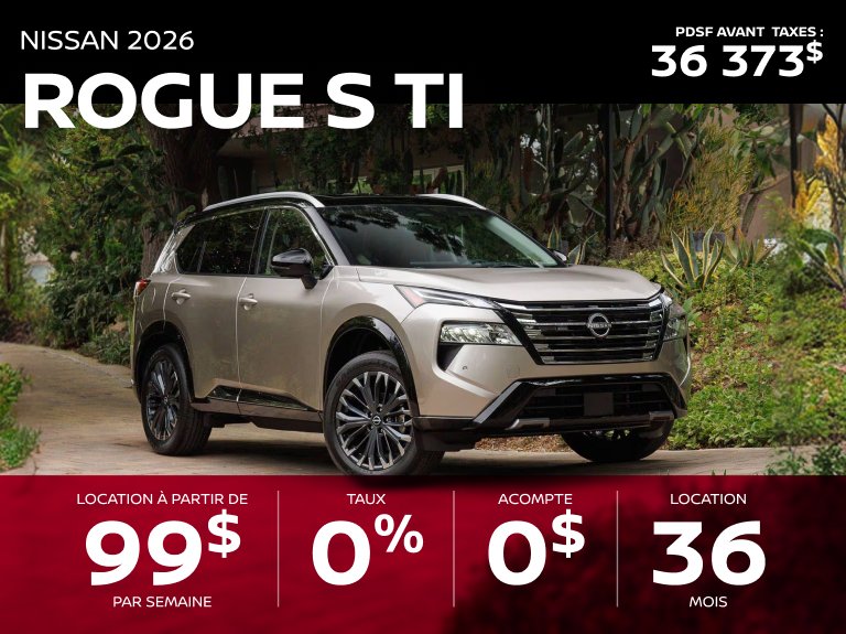 Nissan st eustache Accueil mai ROGUE S