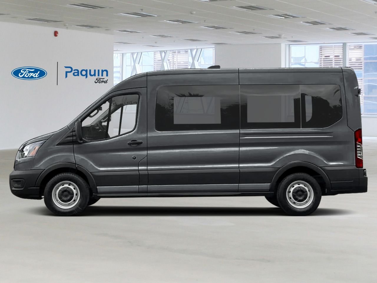 Ford Transit tourisme 2026 Gris carbonisé métallisé Rouyn-Noranda - photo #1