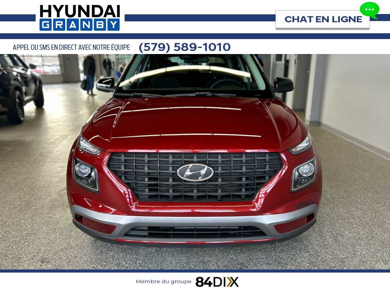 Hyundai Venue 2023 Rouge Granby - photo #2