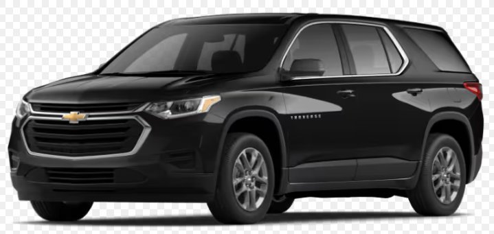 Chevrolet Traverse LS 4 portes TI avec 1LS 2020 Noir