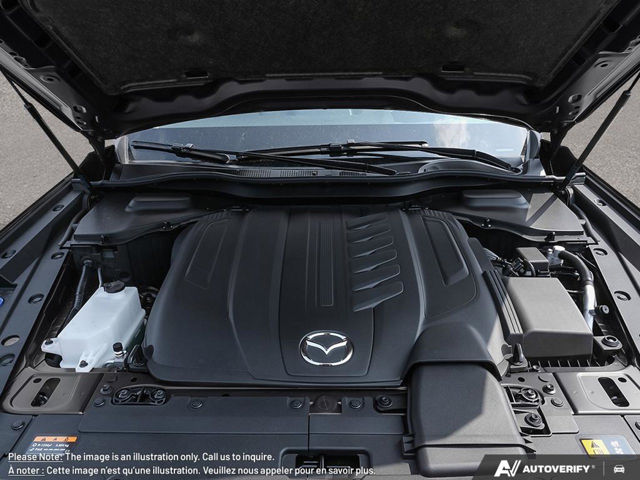 Mazda CX-90 hybride rechargeable JM3KKEHA4T1373805 2026 Noir de jais mica Mirabel - photo #5