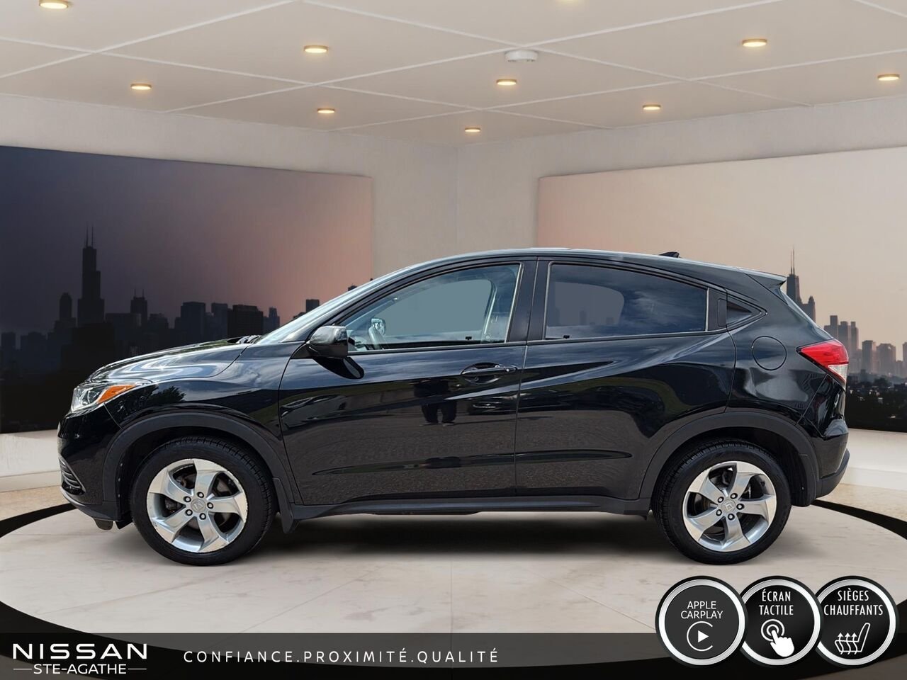 2022 Honda HR-V Black Saint-Jérôme - photo #3