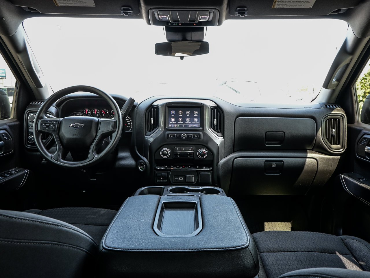 2024 Chevrolet Silverado 1500 4WD Crew Cab 147 Custom Trail Boss Black Sherwood Park - photo #35
