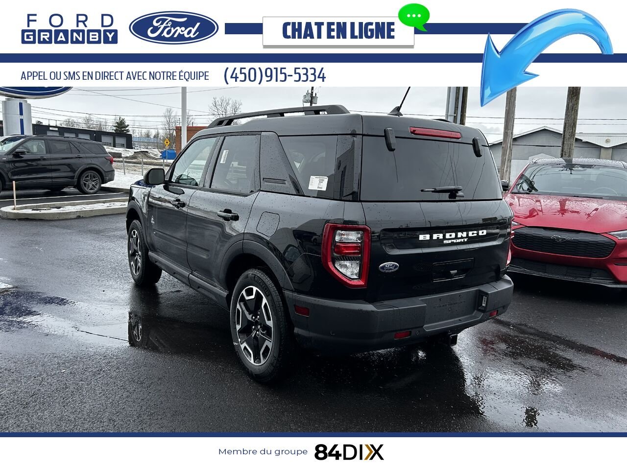 Ford BRONCO SPORT 2024 Noir Granby - photo #5