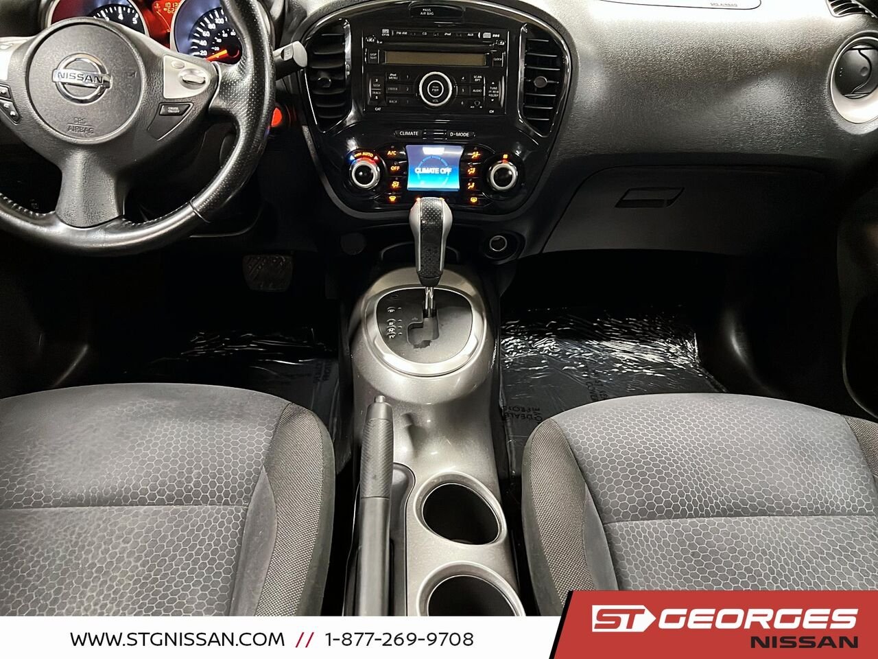 Nissan JUKE 2012 Blanc Saint-Georges - photo #14
