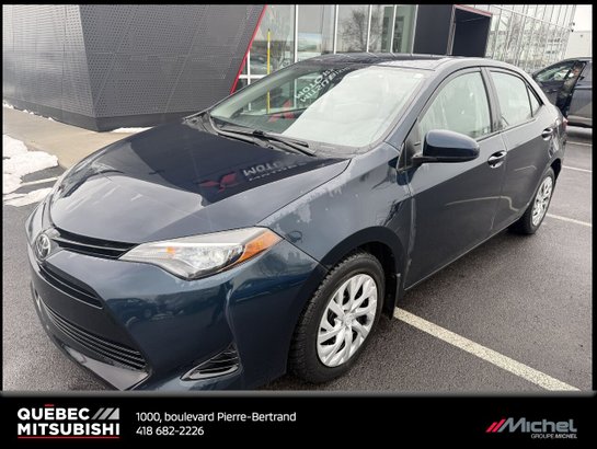 Toyota Corolla LE, Démarreur à distance, Sièges chauffants 2018 Noir