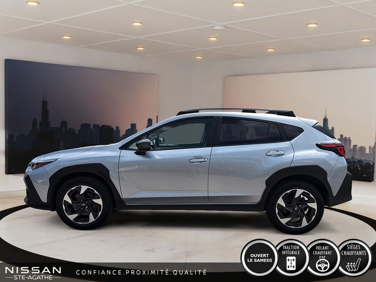 2024 Subaru Crosstrek Silver Ste-Agathe des Monts - photo #5