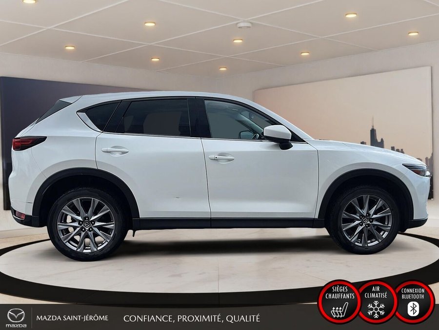 Mazda CX-5 GT | TOIT OUVRANT | CUIR | AWD | 2019 Blanc