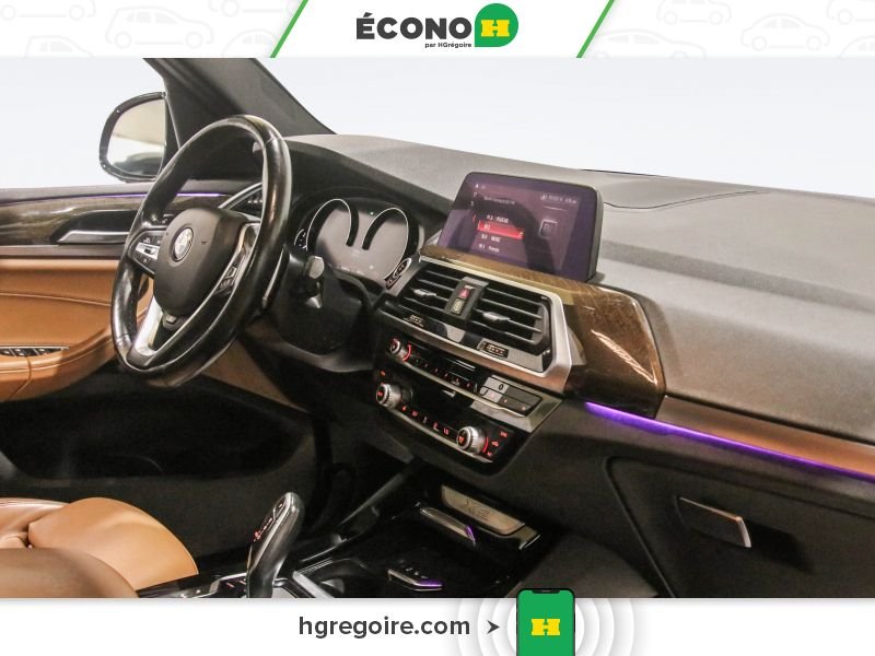 BMW X3 727822A | xDrive30i AUTO A/C CUIR TOIT NAV MAGS CAM BLUETOOT 2021 Noir Laval - photo #27
