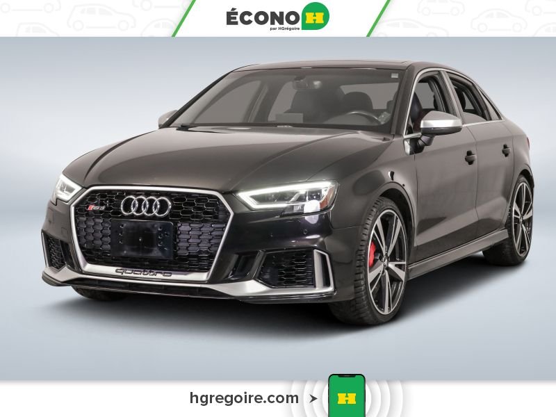 Audi RS 2018 Noir Laval - photo #2