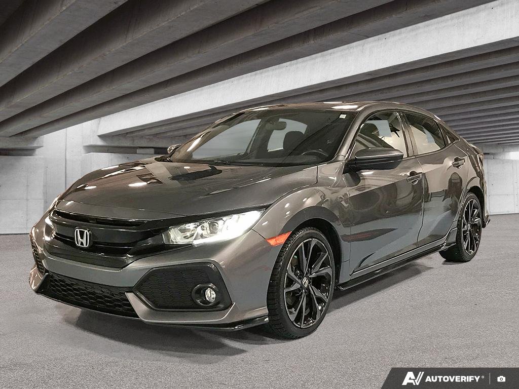 2017 Honda Civic Hatchback 2601276B | Sport Grey Edmonton - photo #0