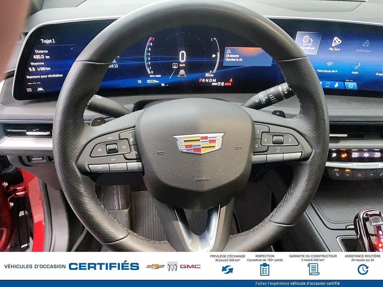 CADILLAC XT4 SPORT Traction intégrale, 4 portes Sport 2024 Rouge Montmagny - photo #10