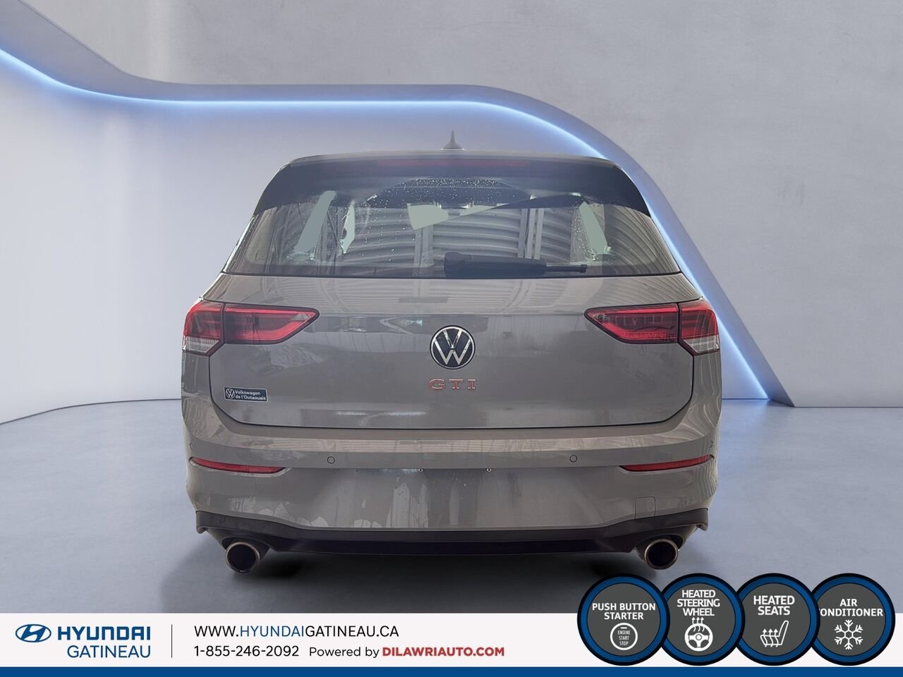 2024 Volkswagen Golf GTI Grey Gatineau - photo #2