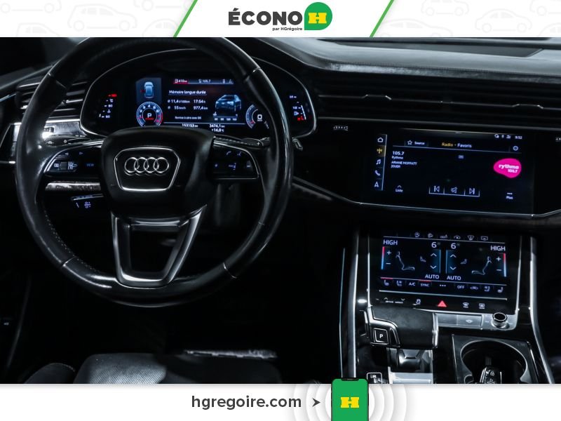 Audi Q8 730054 | TECKNIK A/C CUIR GR ELECT MAGS 2020 Gris Laval - photo #13