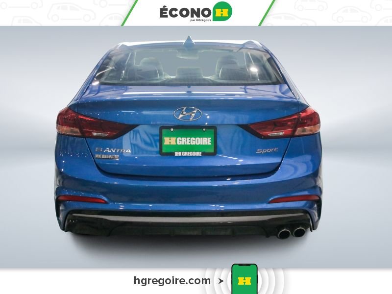 Hyundai Elantra 730491 | Sport CUIR TOIT BLUETOOTH CAMÉRA MAGS 2017 Bleu Laval - photo #5