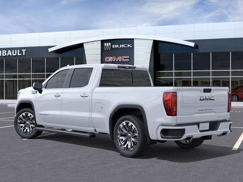 GMC Sierra 1500 Denali cabine multiplace 4RM 157 po 2026 BLANC GLACIER, TRIPLE COUCHE