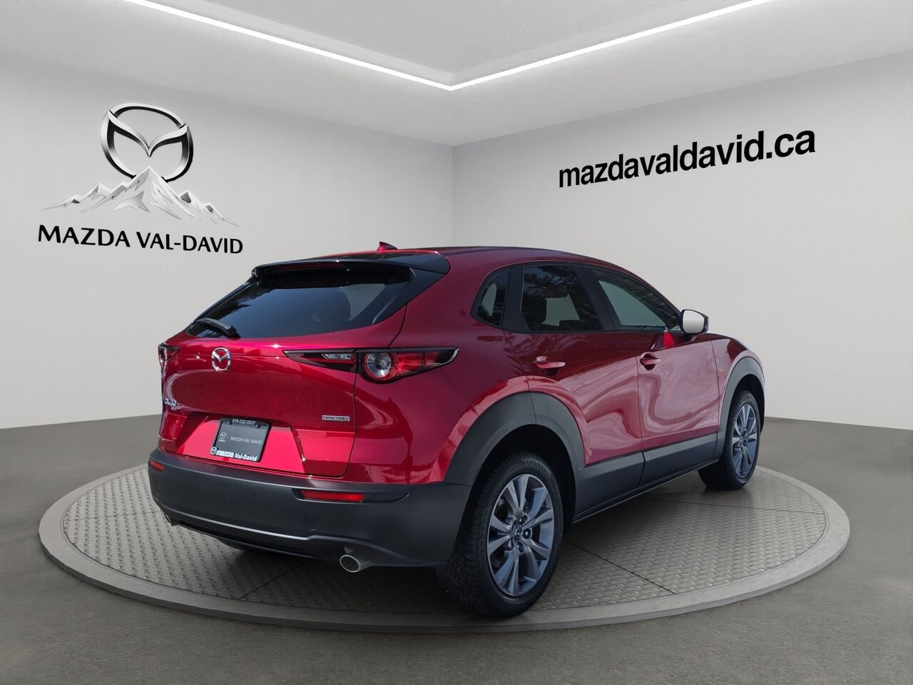 2026 Mazda CX-30 GT, awd, toit ouvrant, Écran 360 degré, Navigation, chargeur sans fil pour cellulaire Soul Red Crystal Metallic Val-David - photo #24