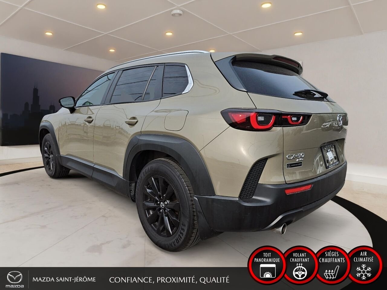 2024 Mazda CX-50 GS-L | TOIT PANORAMIQUE | AWD | Beige Saint-Jérôme - photo #9