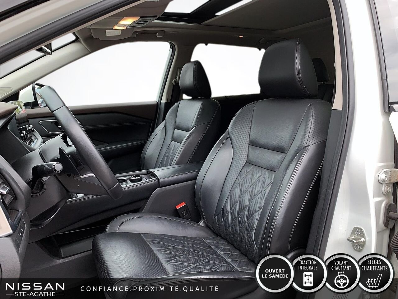 Nissan Rogue 2023 Blanc Saint-Jérôme - photo #6