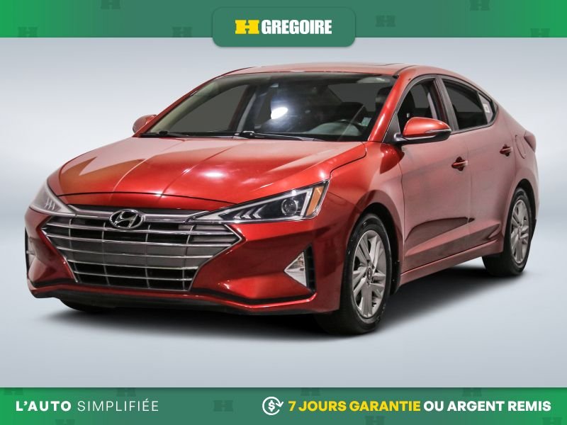 Hyundai Elantra 2020 Rouge Saint-Eustache - photo #2