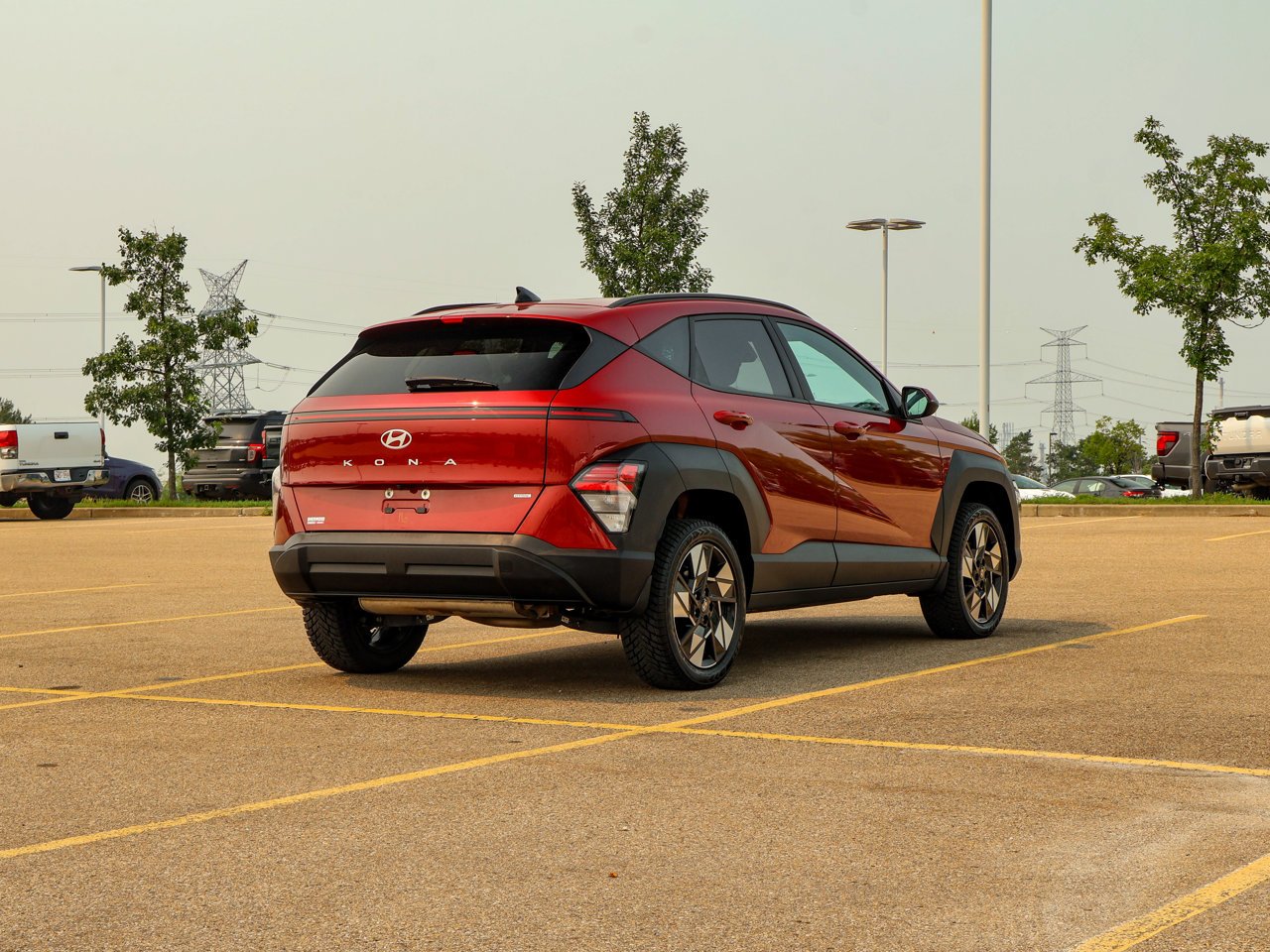 2024 Hyundai Kona 2.0L Preferred AWD Red Sherwood Park - photo #7