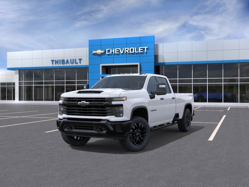 2026 CHEVROLET Silverado 2500HD Custom cabine multiplace 4RM 172 po SUMMIT WHITE Sherbrooke - photo #7