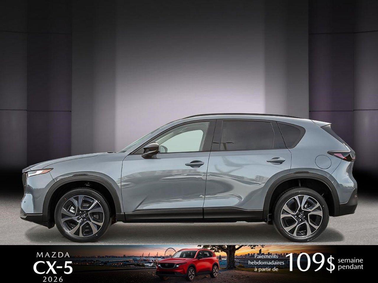 Mazda CX-5 JM3KMBHA8T0163237 2026 Gris polymétal métallisé Mirabel - photo #2