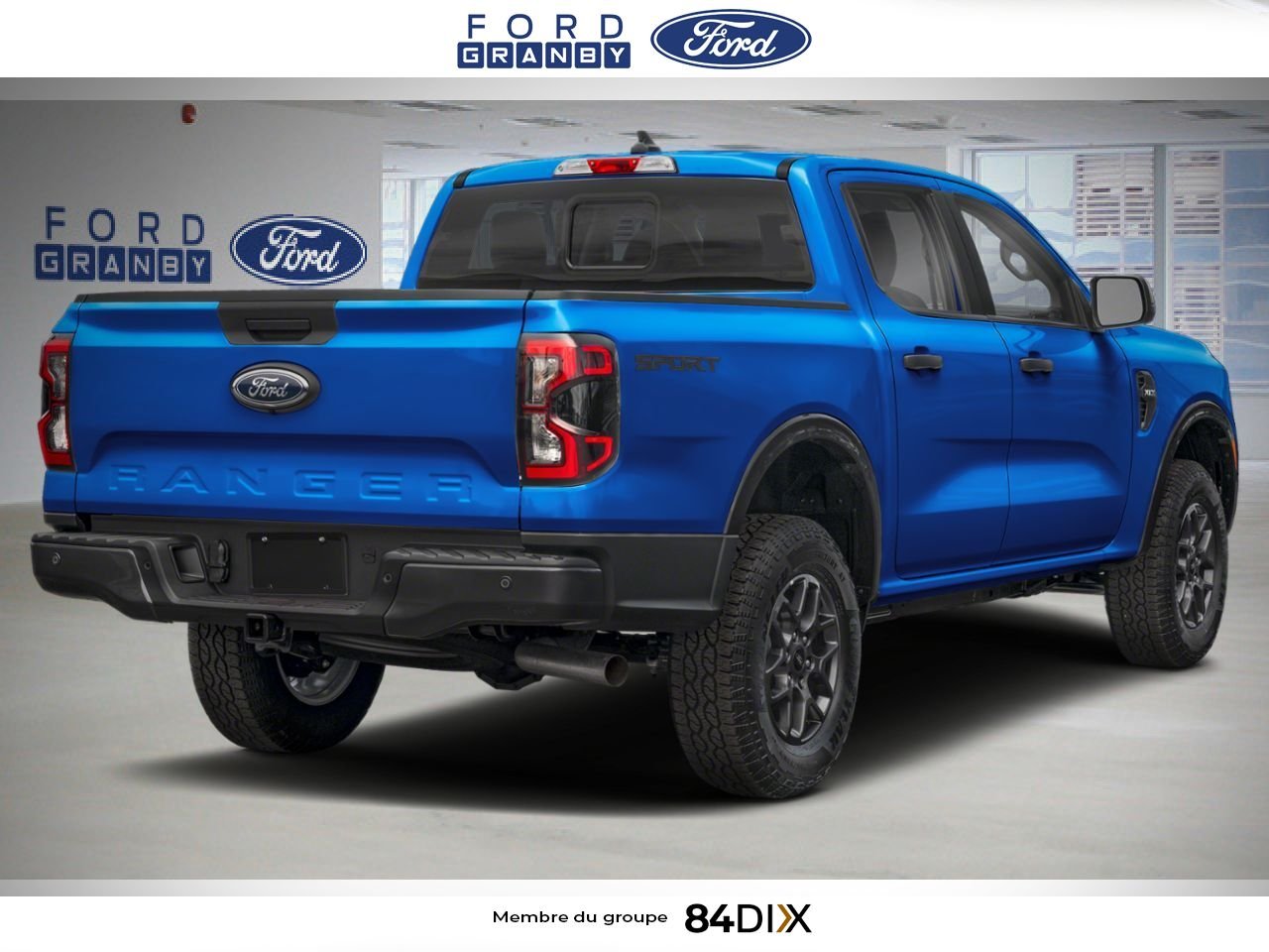 Ford Ranger 2026 Bleu vélocité métallisé Granby - photo #2