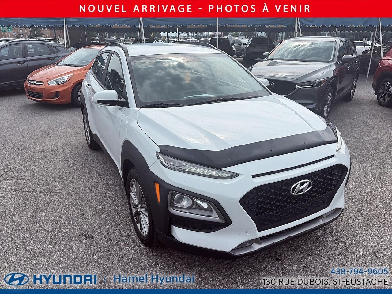 Hyundai Kona 2021 Blanc Saint-Eustache - photo #1