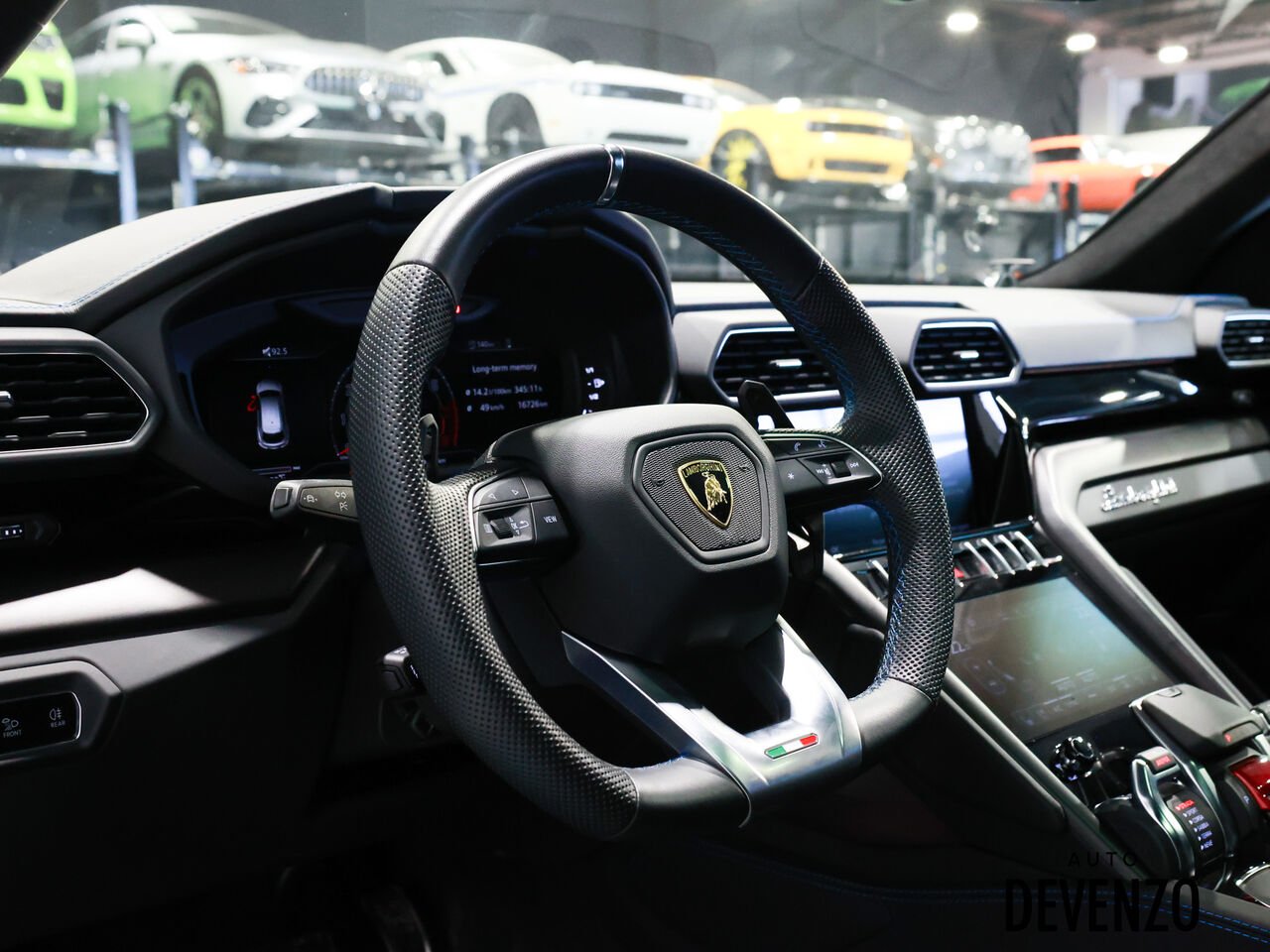 2024 Lamborghini Urus Blue Saint-Eustache - photo #16