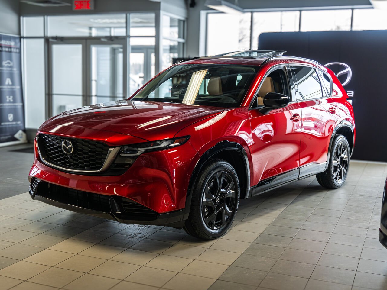 MAZDA CX-5 2616 | GT TI 2026 Rouge vibrant cristal métallisé Val-d'Or - photo #0