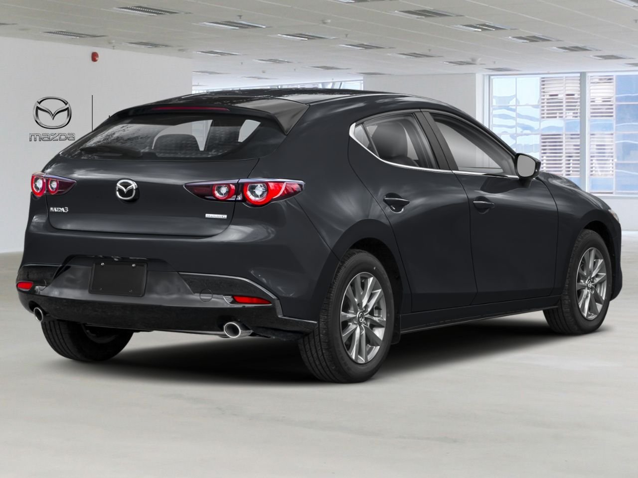 2025 Mazda Mazda3 Sport VIN JM1BPBLM5S1794960 Jet Black Mica Chicoutimi - photo #2