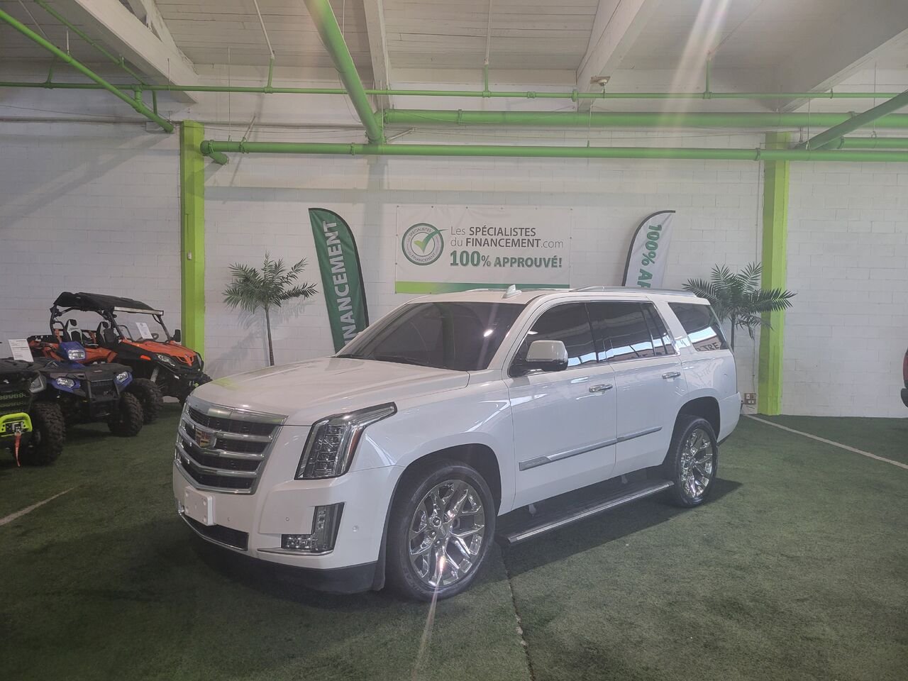 Cadillac Escalade 2019 Blanc Longueuil, - photo #0
