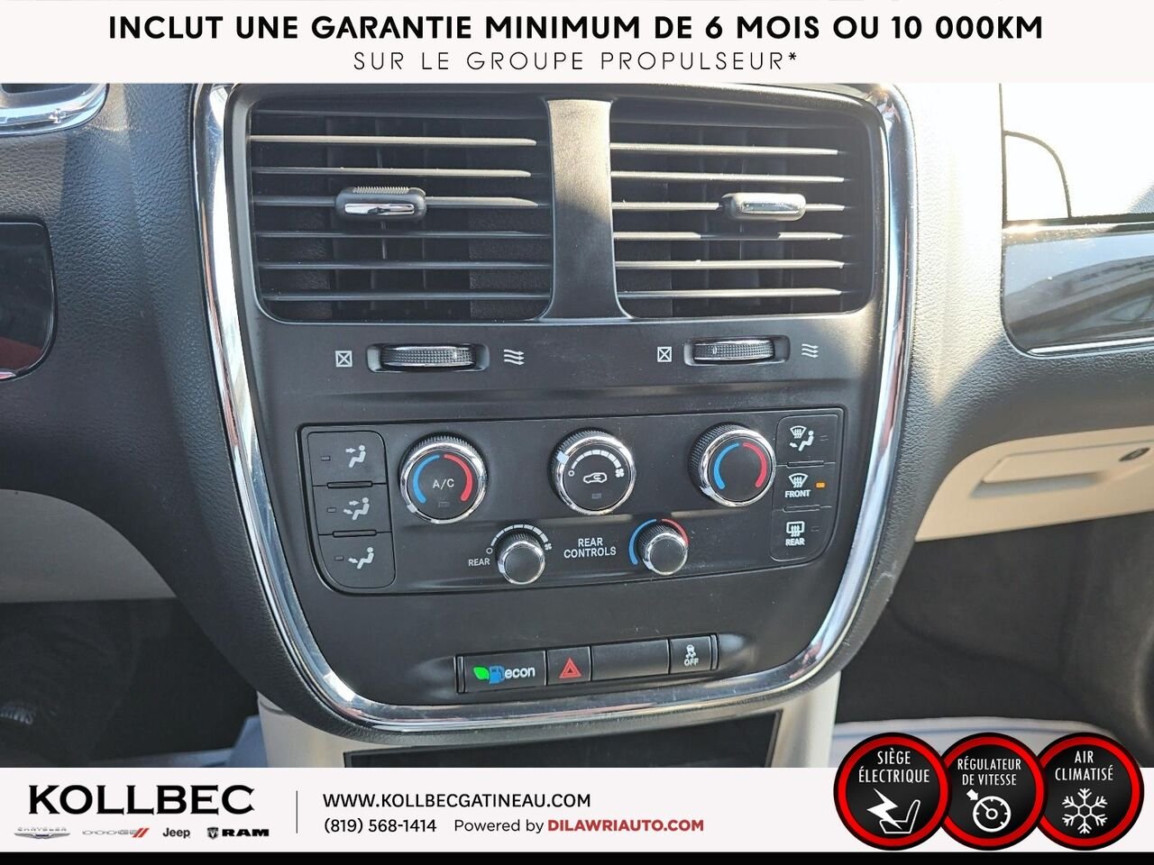 2017 DODGE GRAND CARAVAN SXT Premium Plus Red Ottawa & Gatineau - photo #5