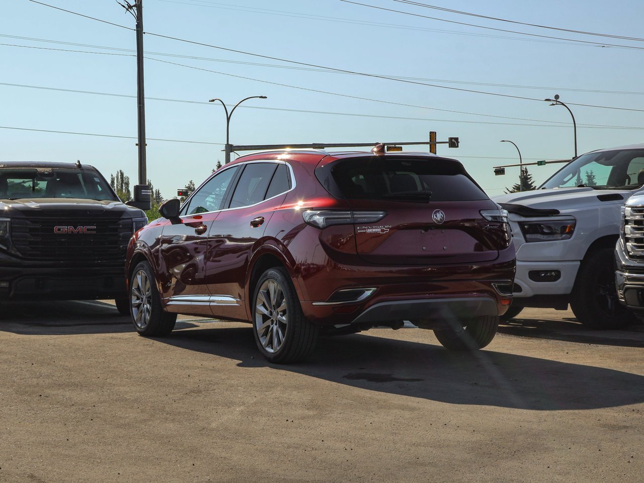 2022 Buick Envision AWD 4dr Avenir Red Sherwood Park - photo #5