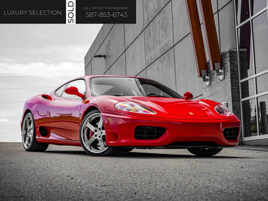 1999 Ferrari 360 Modena 1999 Red