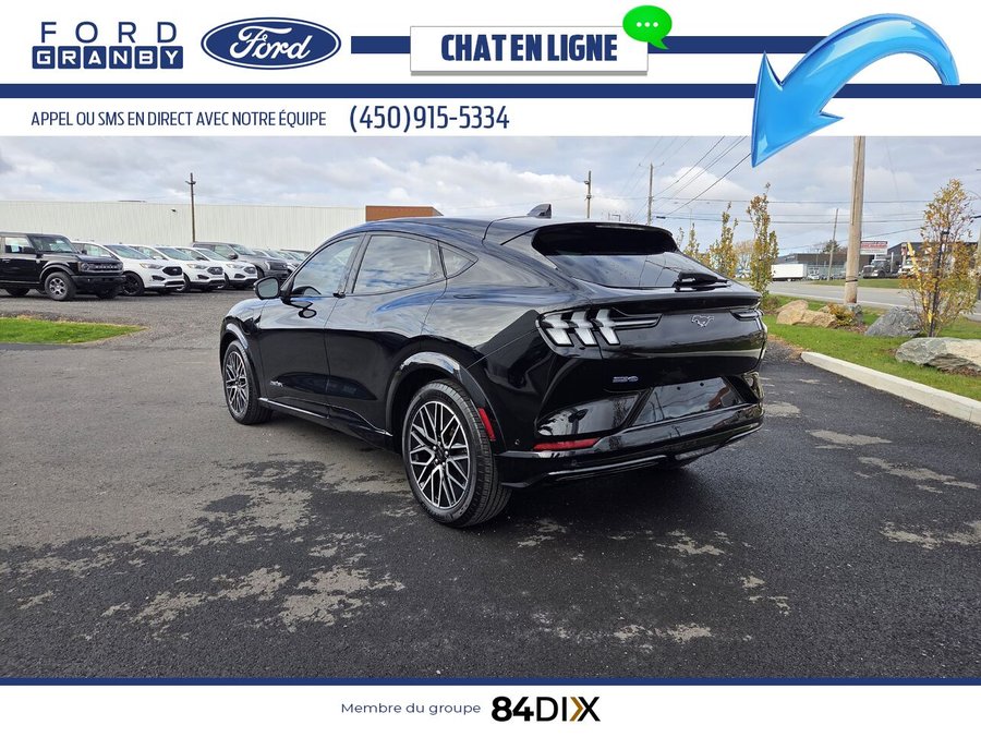 Ford Mustang Mach-E Premium TI Grand Autonomie 2024 Noir