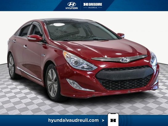 2014 Hyundai Sonata Hybrid 2014 Red