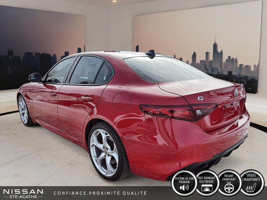 Alfa Romeo Giulia SPORT | AWD | CUIR |TOIT OUVRANT 2021 Rouge